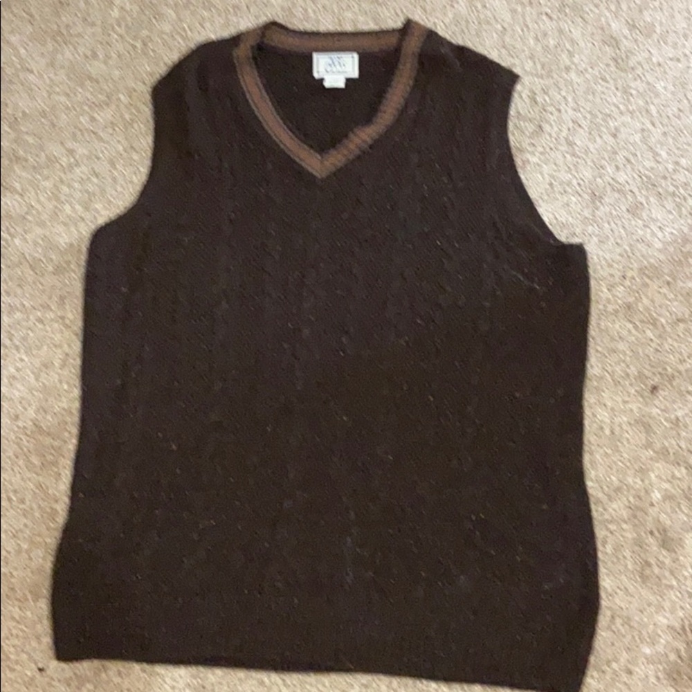 Jos A Bank sweater vest